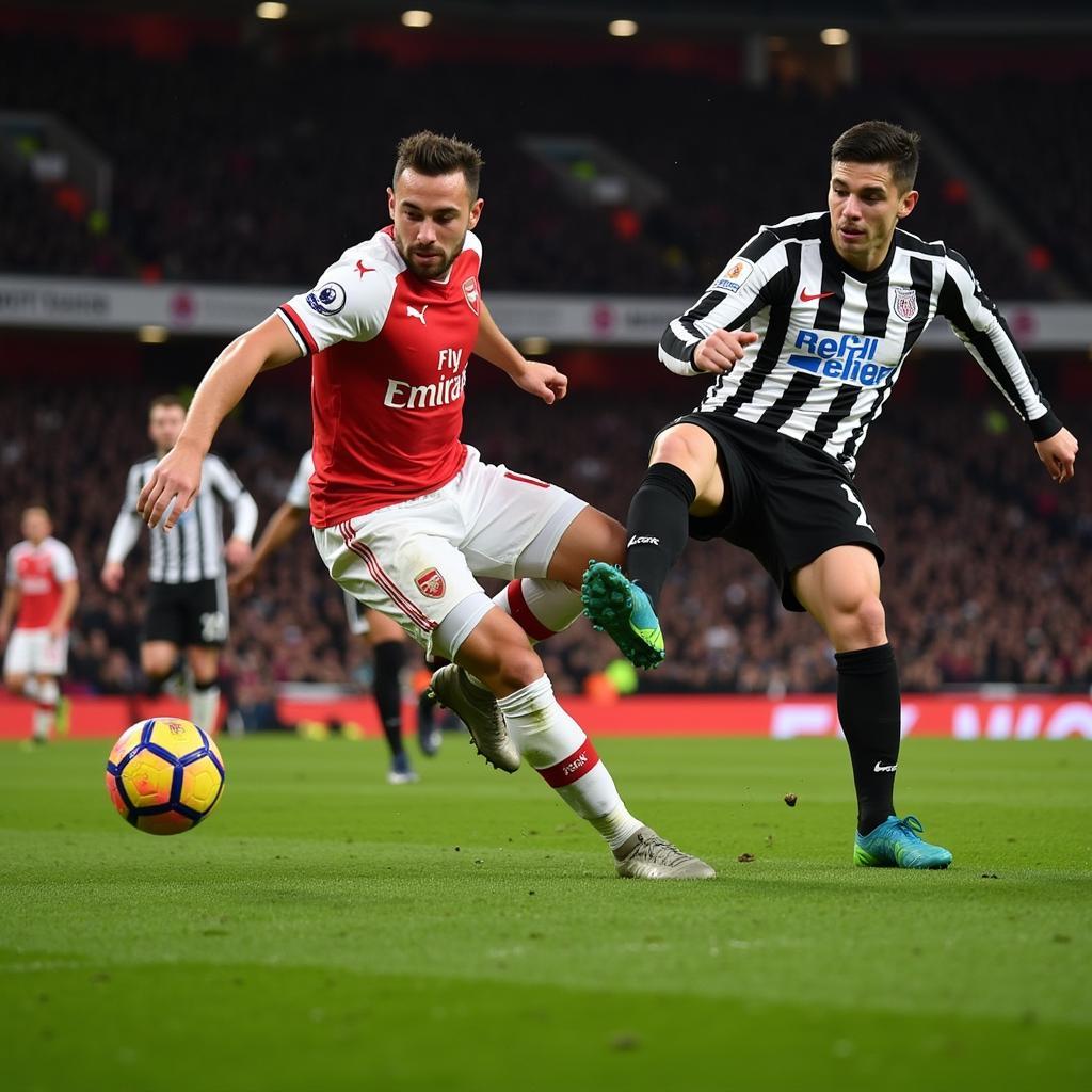 Highlights Trận Đấu Kịch Tính Giữa Arsenal và Newcastle