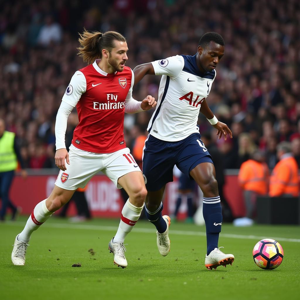 Khoảnh khắc ấn tượng trận derby Bắc London: Arsenal vs Tottenham