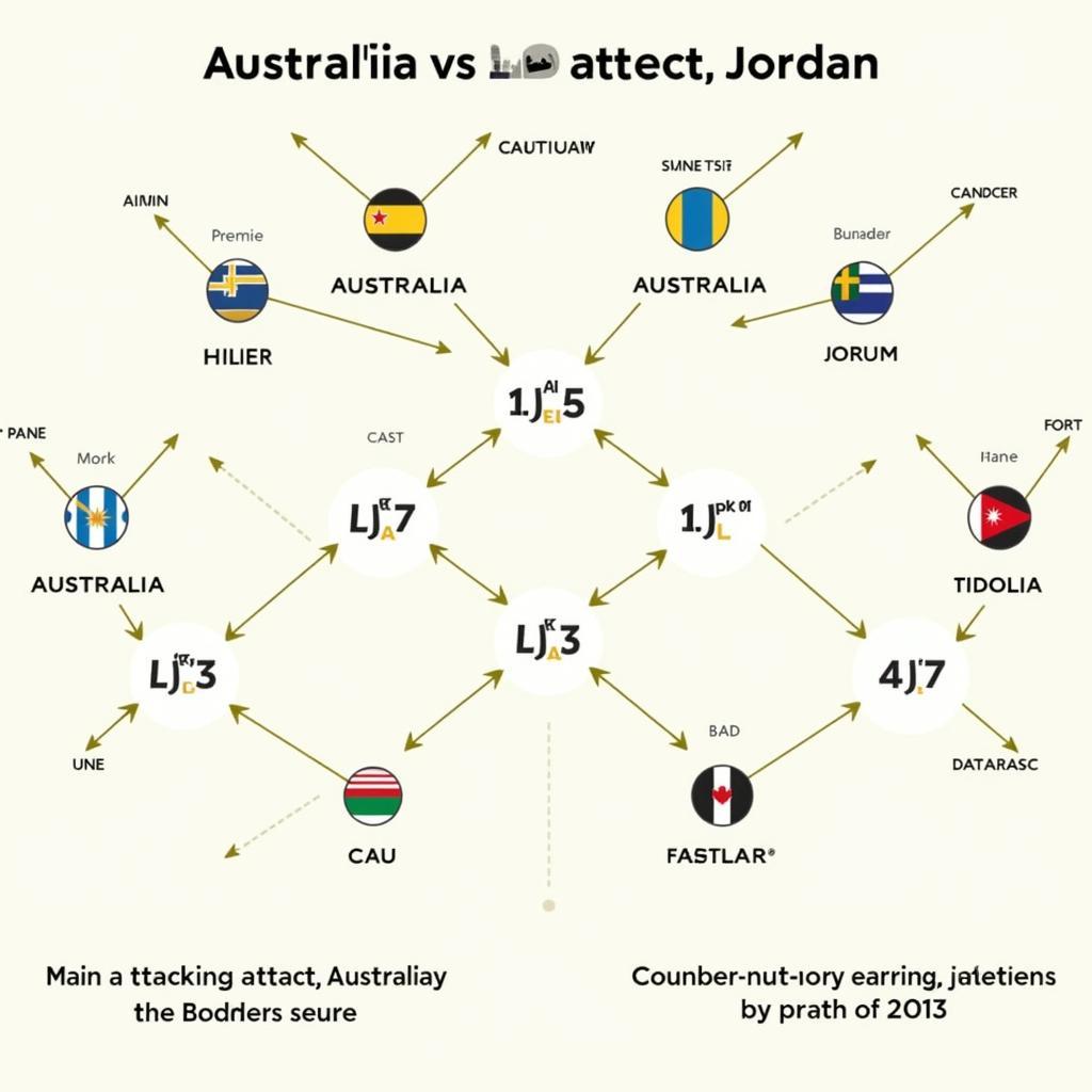 Chiến thuật Australia vs Jordan