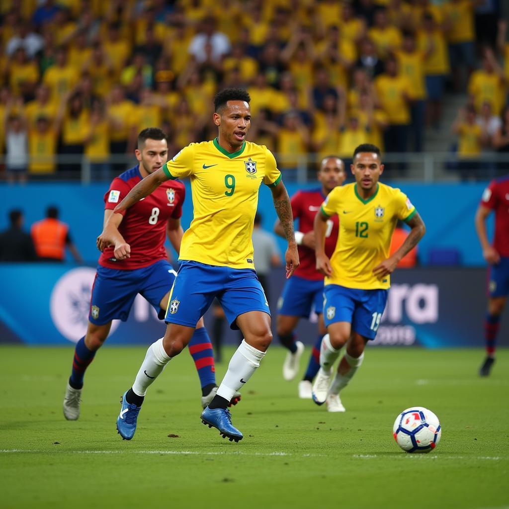 Bàn thắng đẹp Copa America 2019: Everton Soares ghi bàn trong trận chung kết