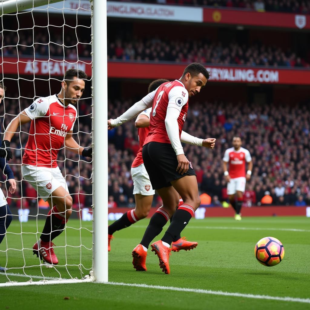 Bàn Thắng Đẹp Mắt MU Arsenal FA Cup