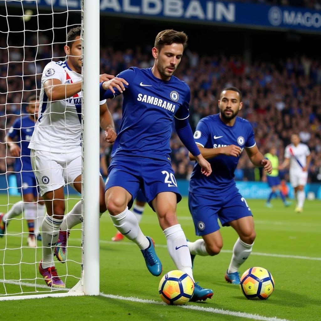 Bàn thắng mở tỉ số của Chelsea từ pha phối hợp đẹp mắt