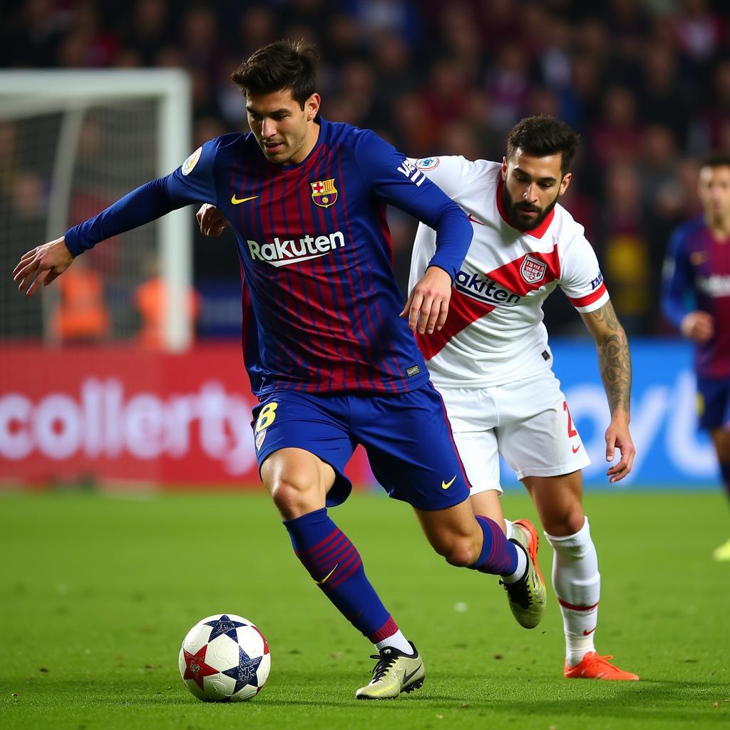 Barca vs Lyon: Trận đấu kinh điển