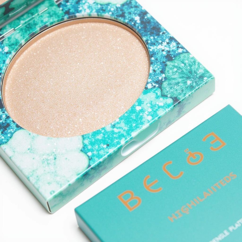 Thiết kế Becca Ocean Jewels Highlighter Palette