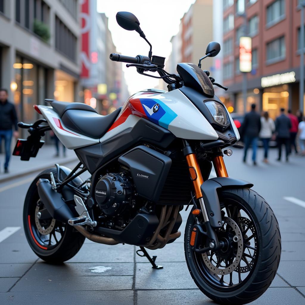 BMW C Evolution Thiết Kế