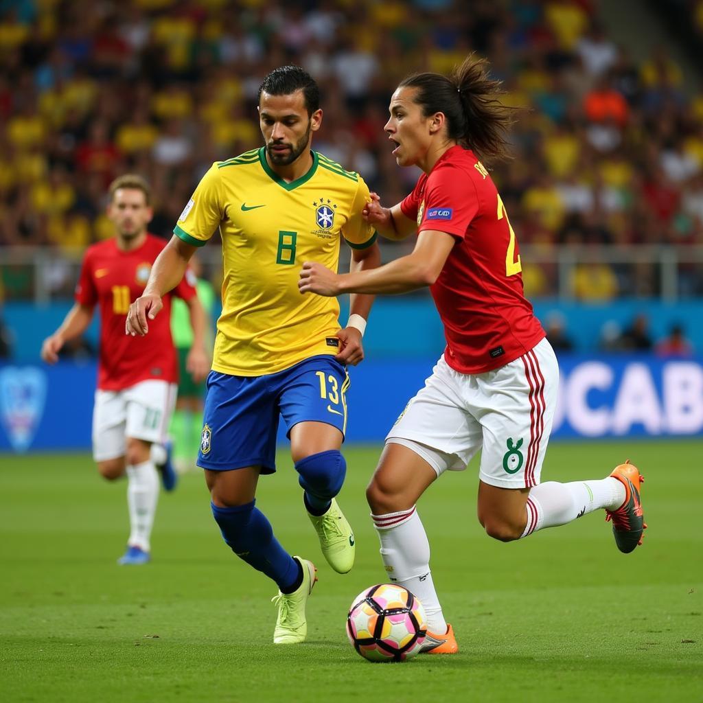 Brazil vs Belgium Tứ Kết World Cup 2018