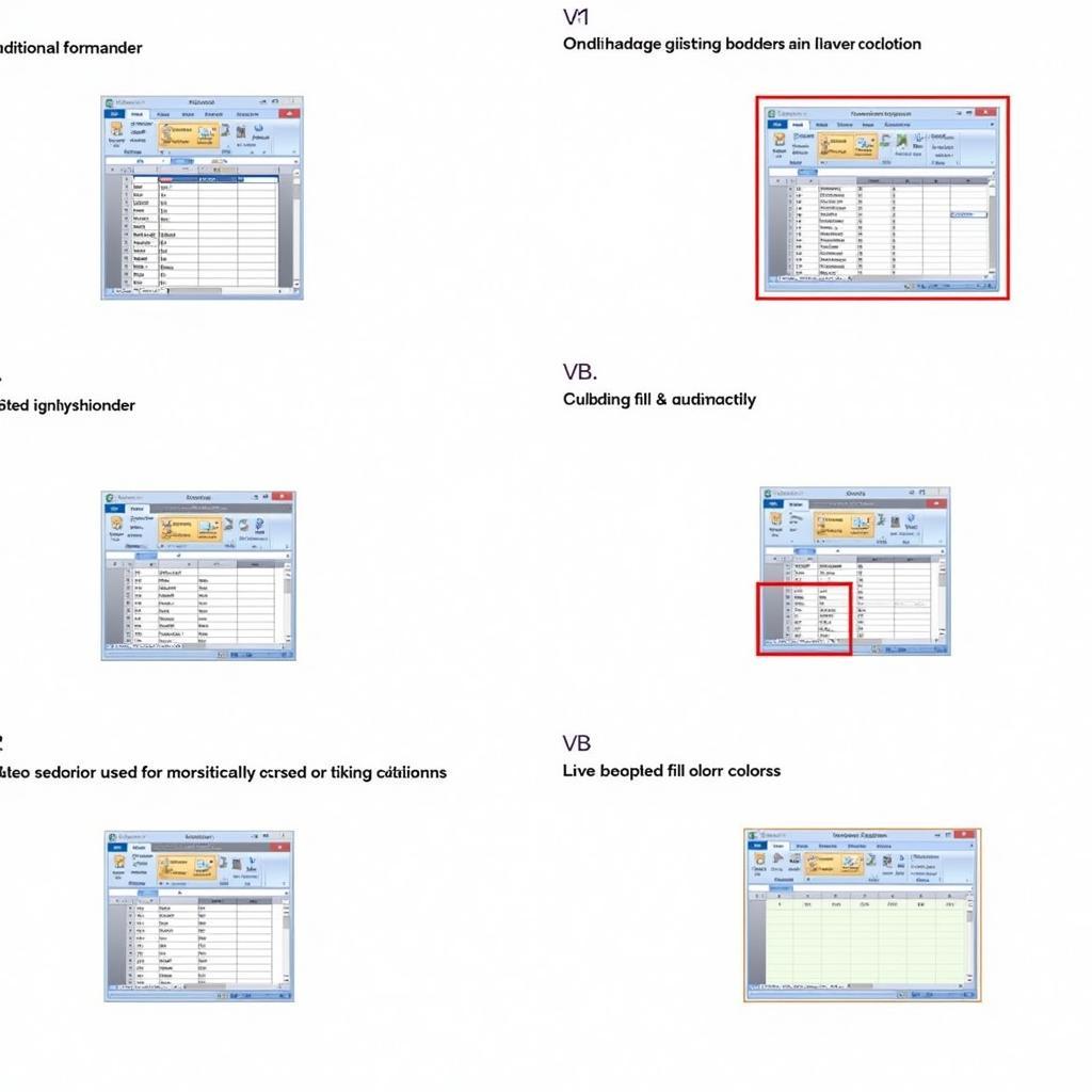 Các phương pháp highlight column in excel