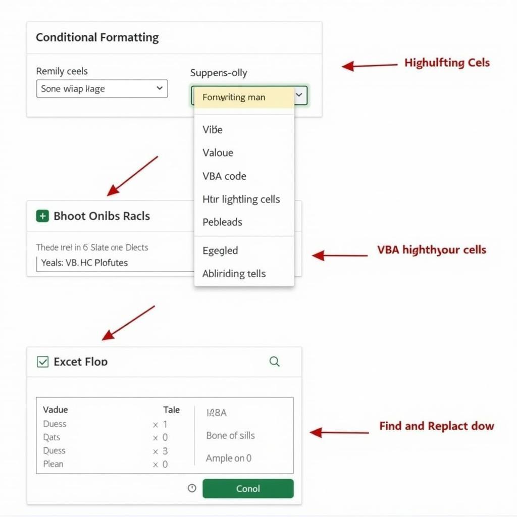 Các phương pháp làm nổi bật ô Excel