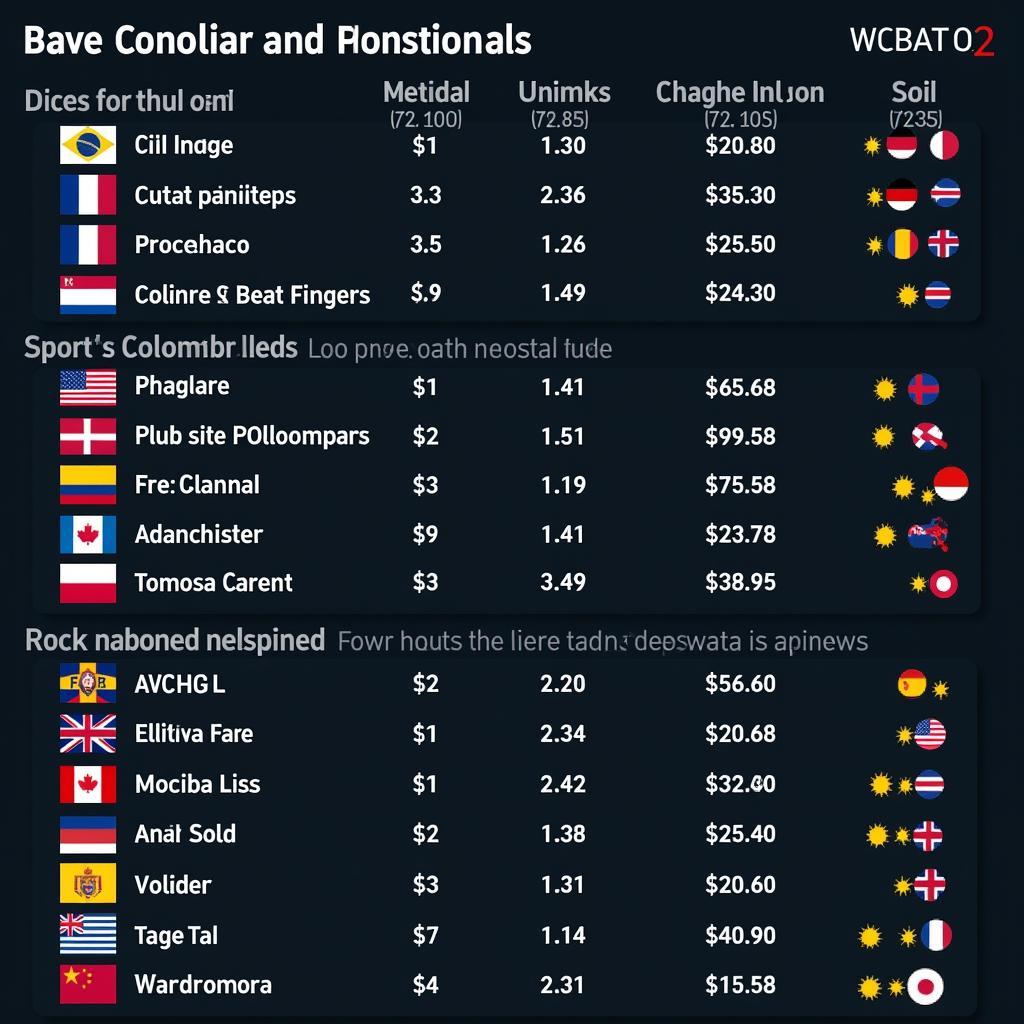 Cập nhật kèo Colombia mới nhất