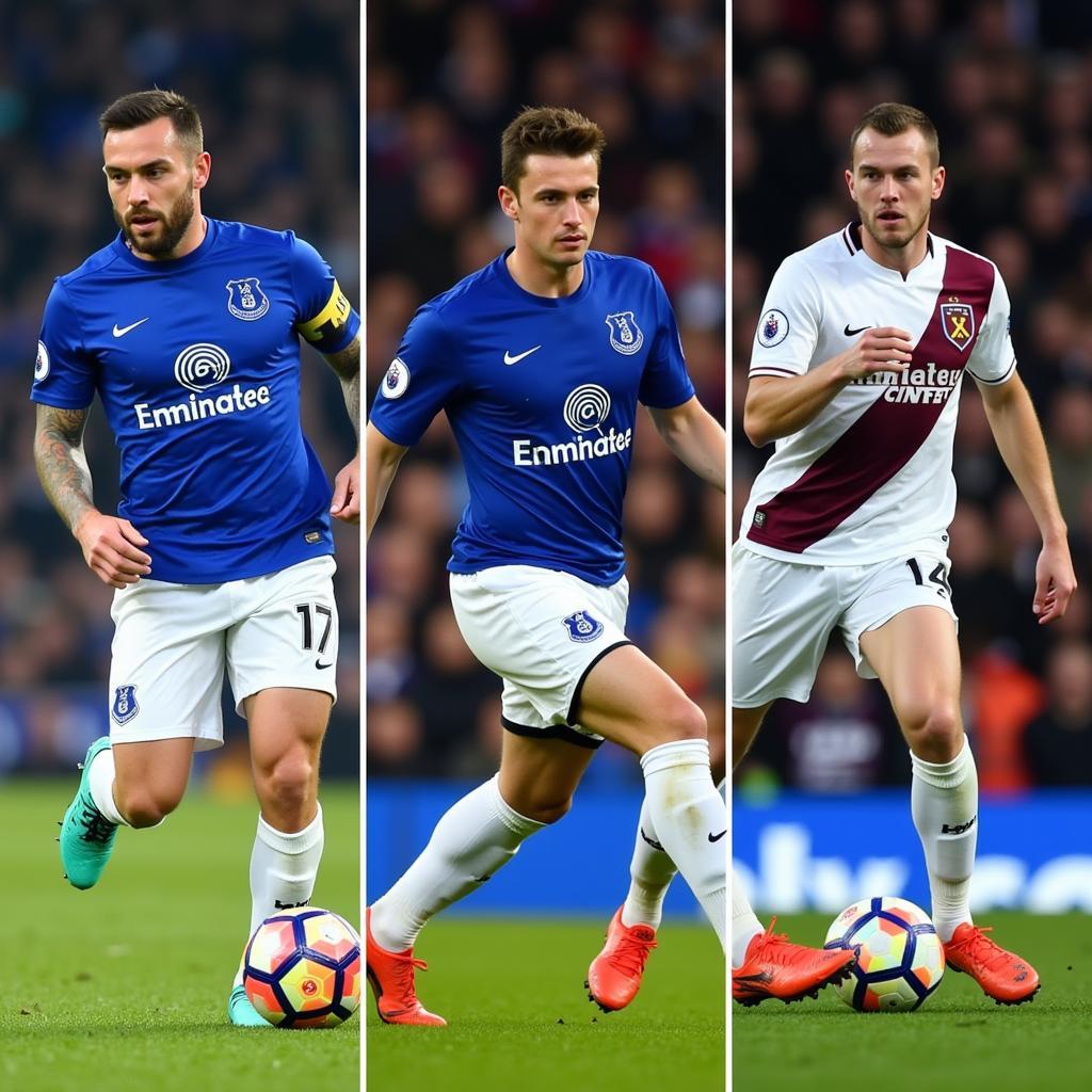 Cầu thủ nổi bật trong trận Everton vs West Ham