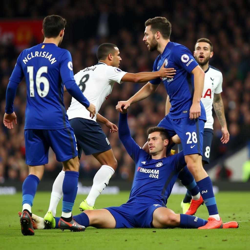 Chelsea vs Tottenham Highlights: Tình Huống Gây Tranh Cãi