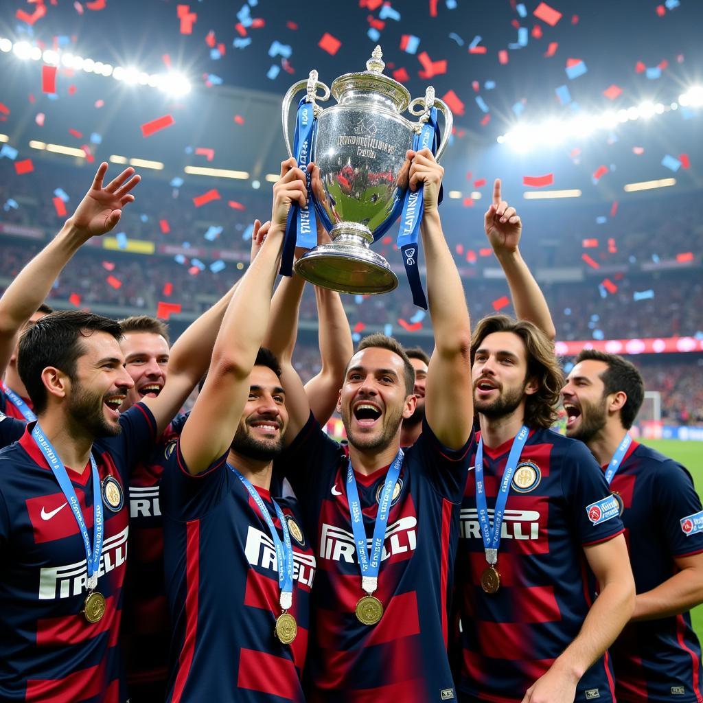 Inter Milan chiến thắng UEFA Cup: Khoảnh khắc lịch sử