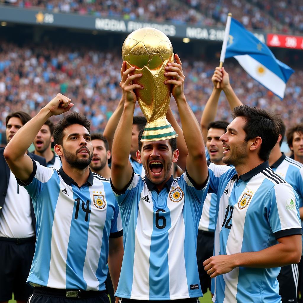 Argentina chiến thắng World Cup: Những khoảnh khắc lịch sử