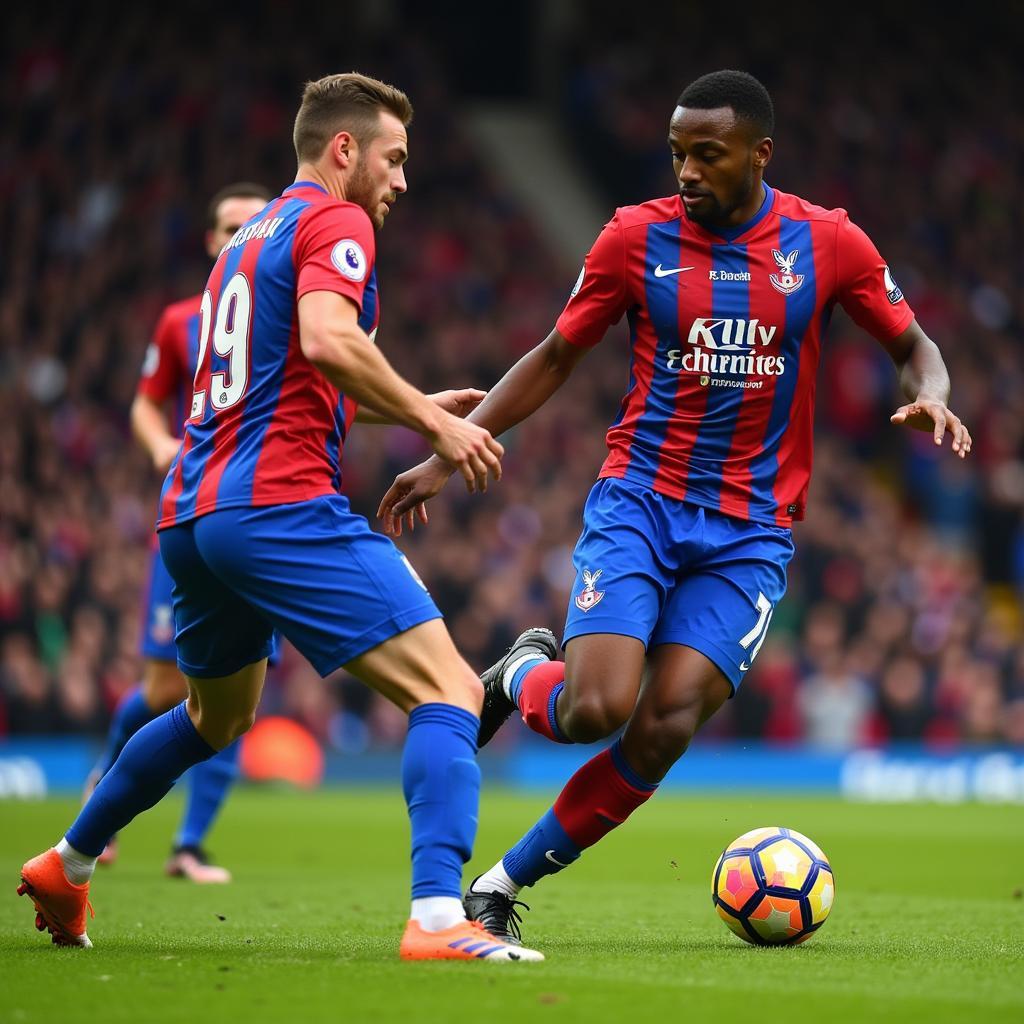 Crystal Palace tấn công AFC Bournemouth