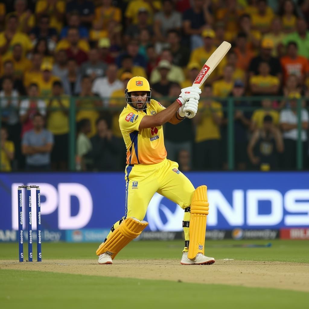 Suresh Raina batting aggressively against Delhi Daredevils