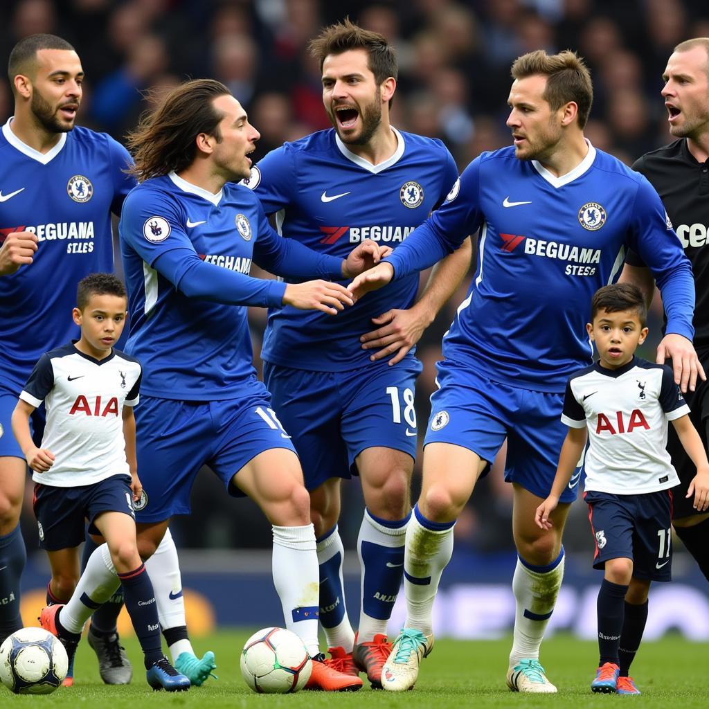 Cuộc đối đầu giữa Chelsea và Tottenham