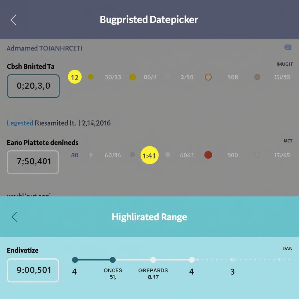 Ví dụ Datepicker tùy chỉnh