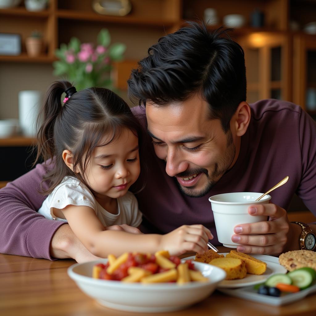 Đạt Villa và con gái: Mối quan hệ cha con thân thiết