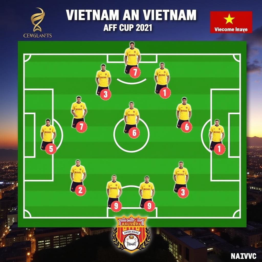 Đội hình Việt Nam tại AFF Cup 2021