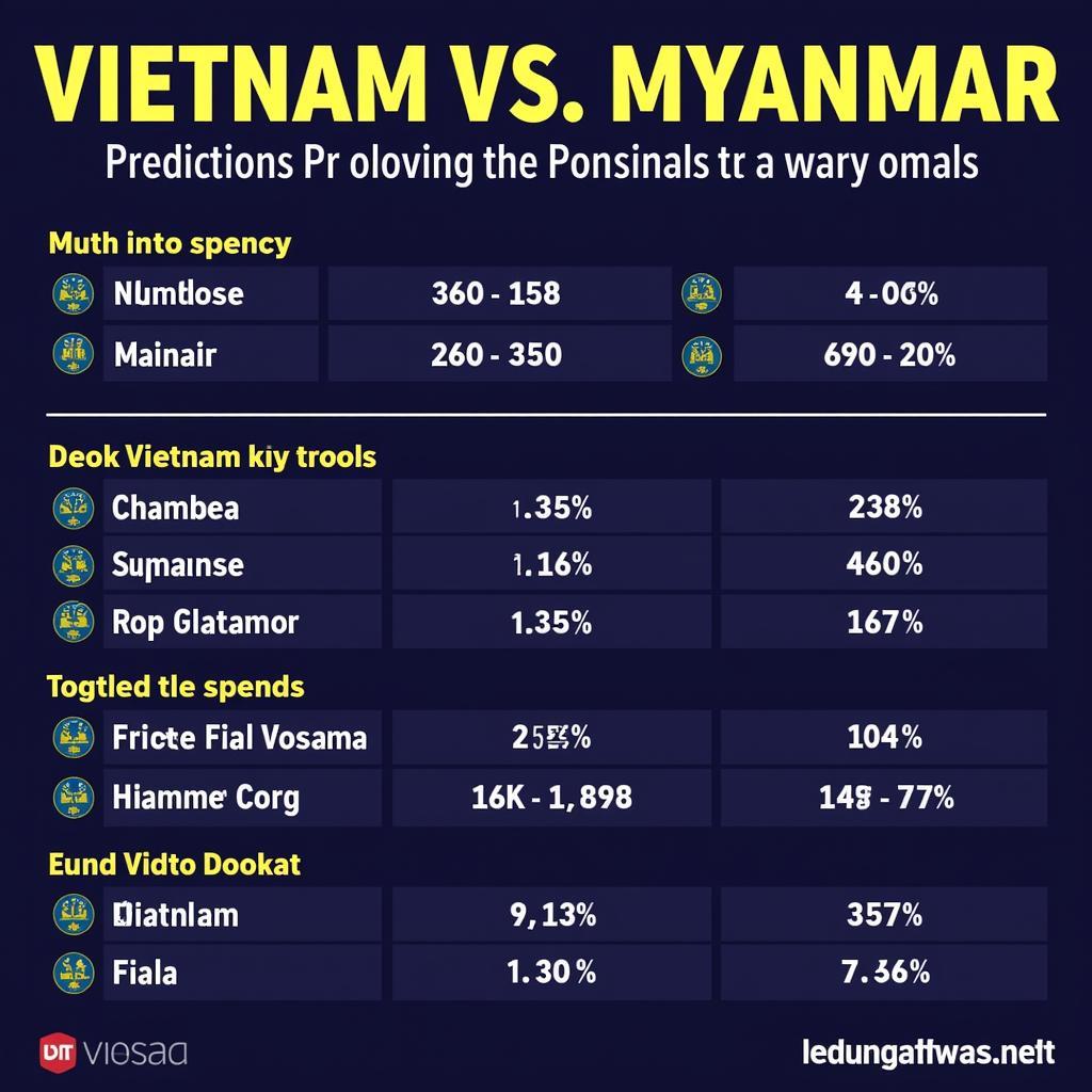 Dự đoán kết quả Việt Nam vs Myanmar