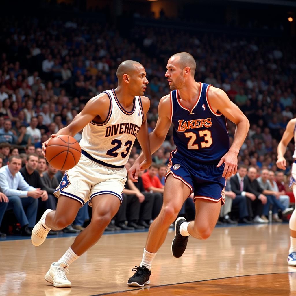 Đường chuyền ảo diệu của Jason Kidd xé toang hàng phòng ngự đối phương