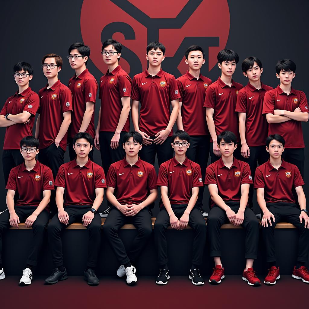 Faker và đội hình SKT T1 năm 2018