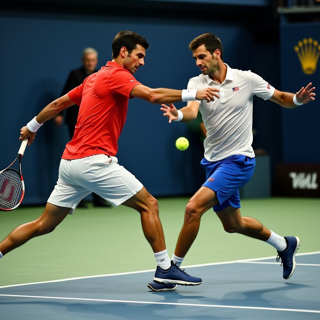 Federer và Djokovic đối đầu kinh điển