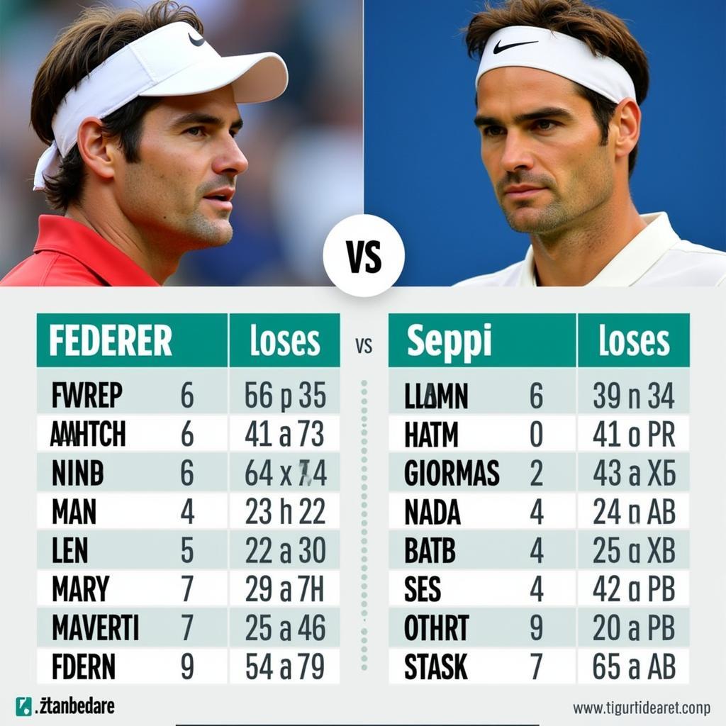 Đối đầu giữa Federer và Seppi