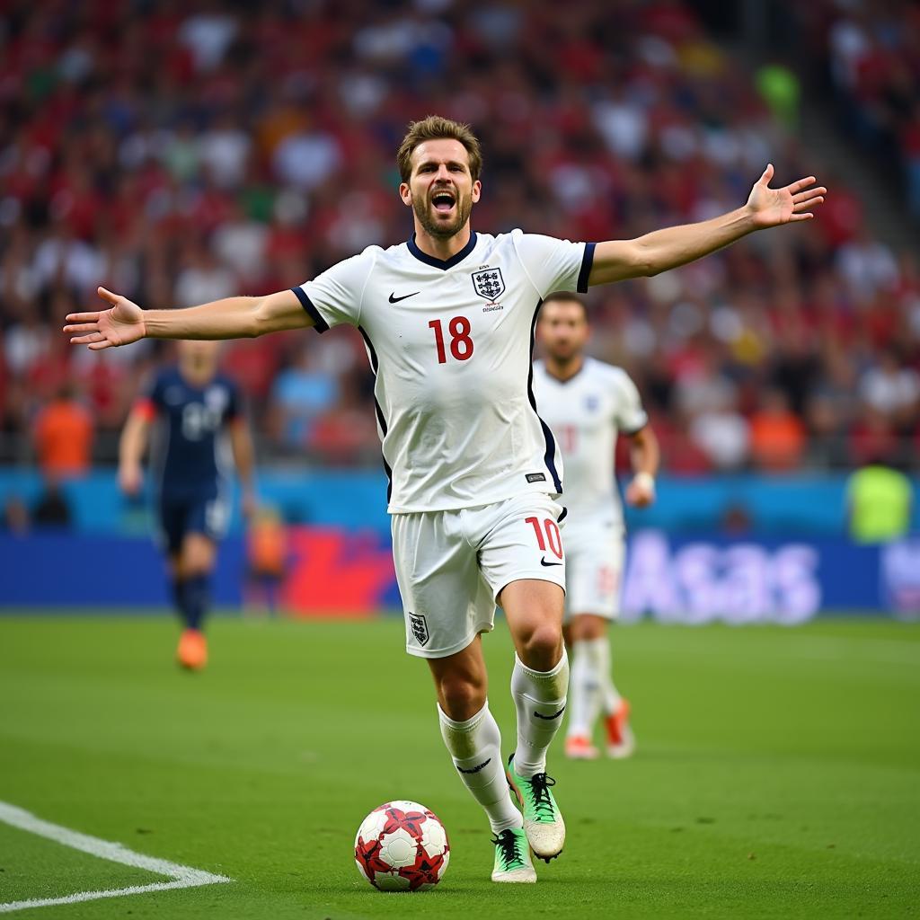 Harry Kane tỏa sáng rực rỡ với cú hat-trick vào lưới Panama tại World Cup 2018