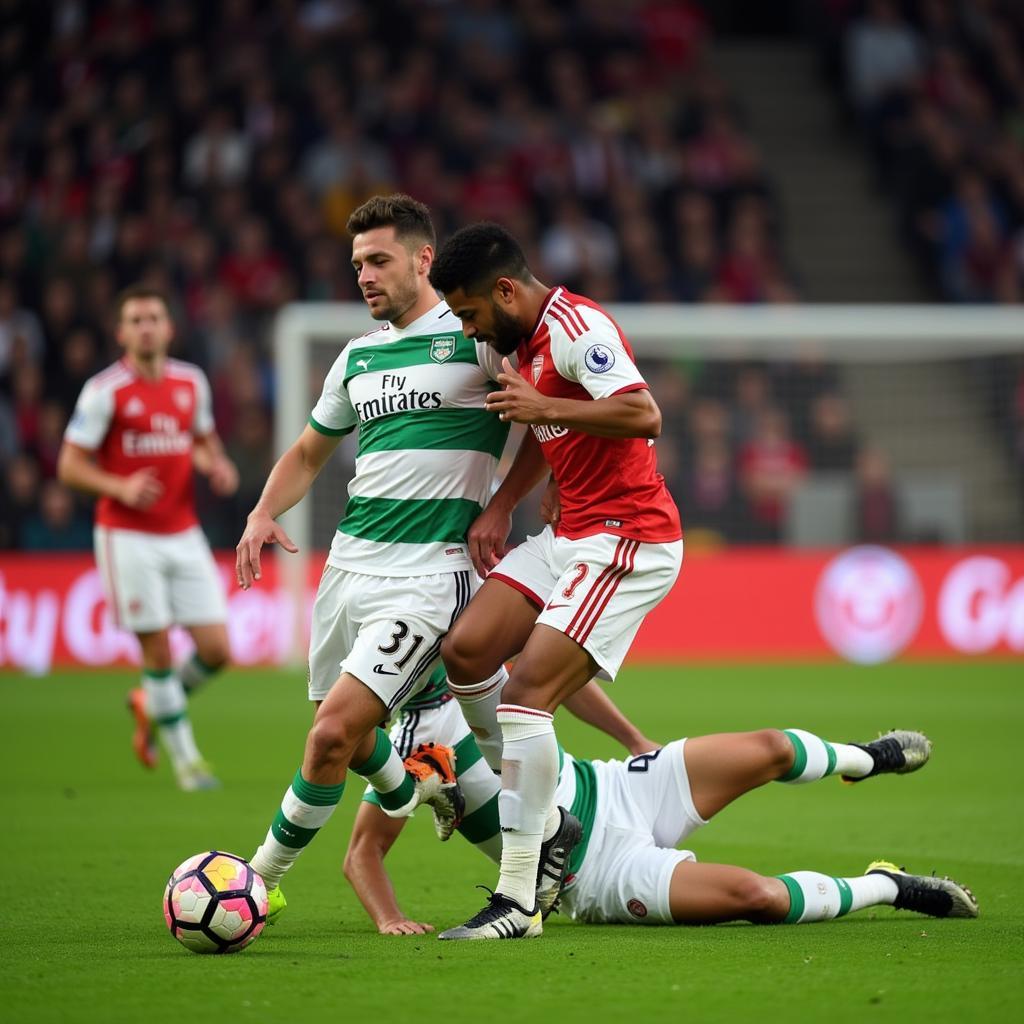 Highlight Arsenal vs Sporting Lisbon: Tình Huống Kịch Tính