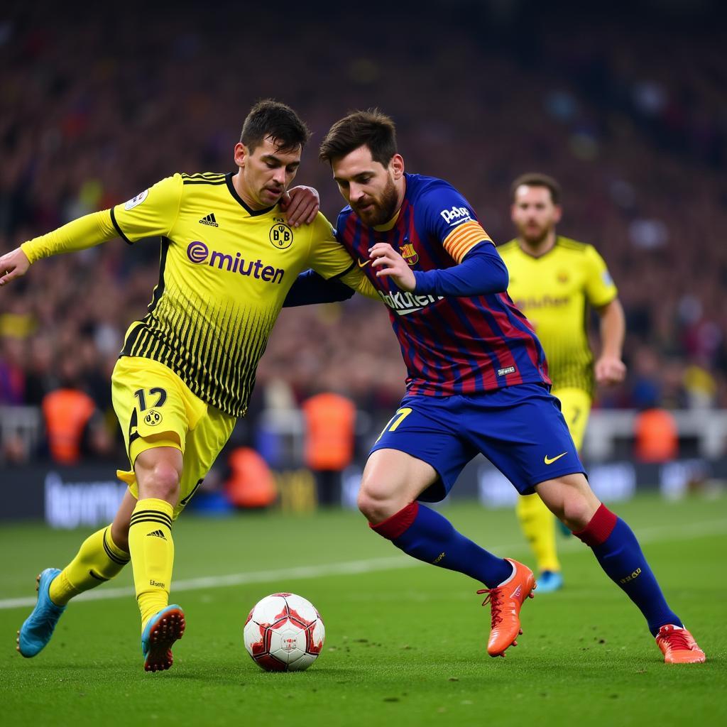 Highlight Barca Dortmund: Trận đấu kinh điển