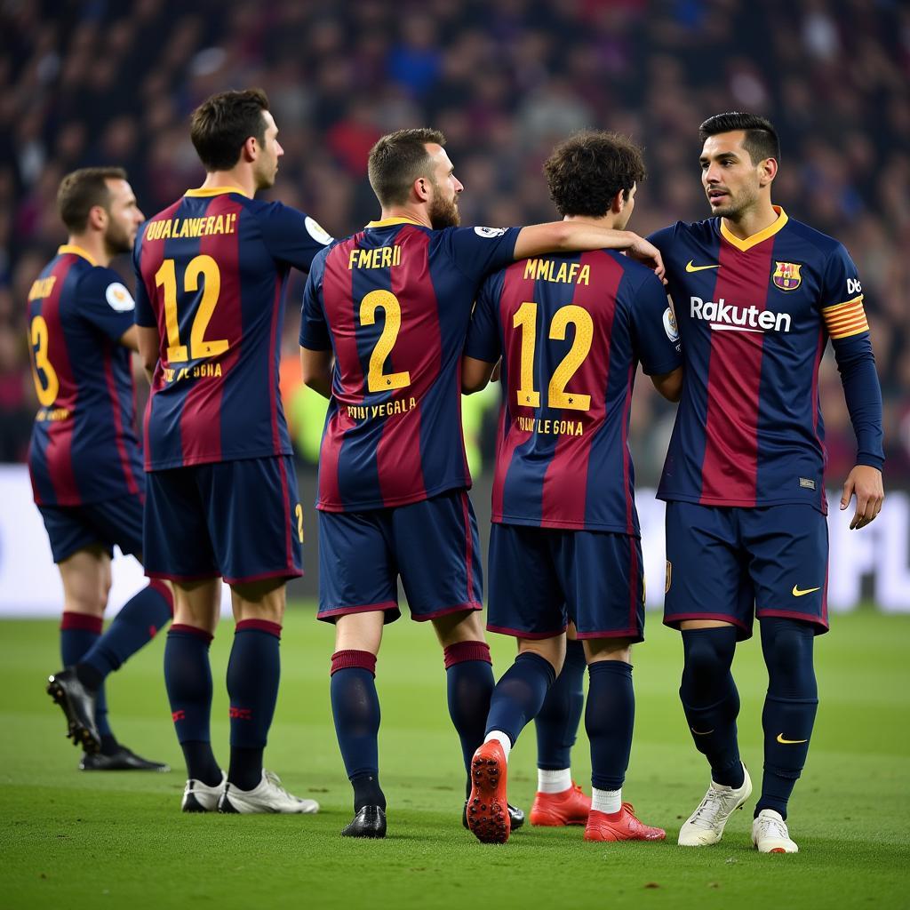 Pha Khai Màn Trận Đấu Barca vs Inter Tadi Malam