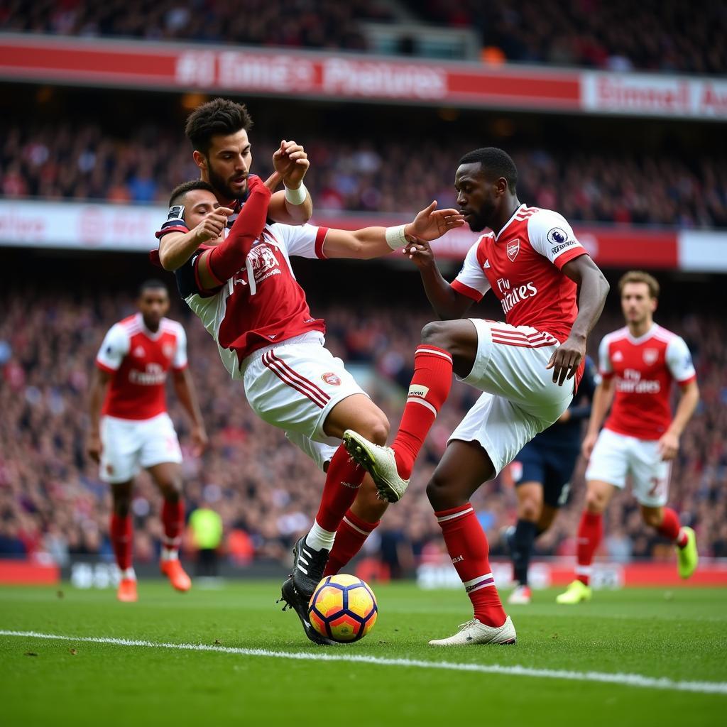 Highlight football Arsenal Burnley: Trận đấu kịch tính