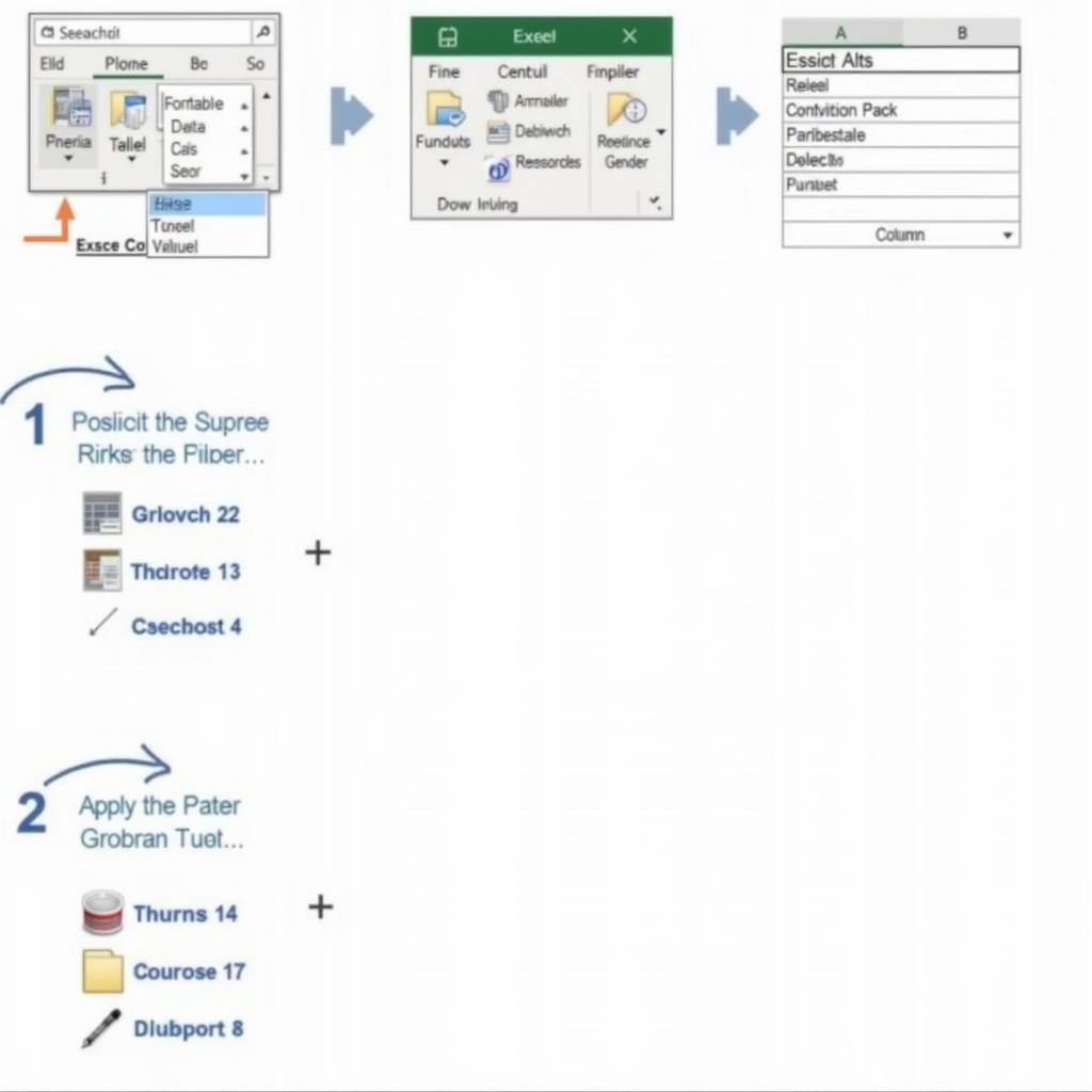 Highlight một cột trong Excel