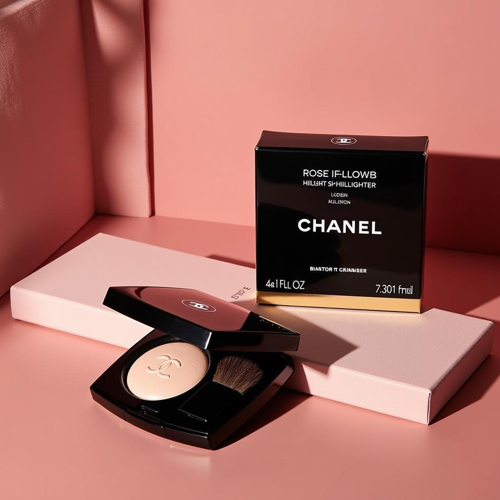 Highlight Rose Chanel với bao bì sang trọng, tinh tế