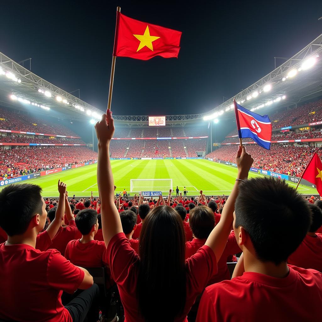 Highlight Vietnam vs Triều Tiên: Khán Giả Kịch Tính