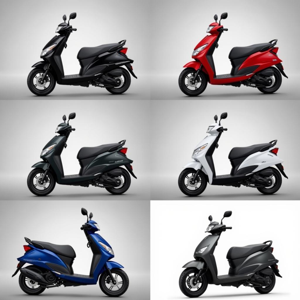 Honda Dio 2020 đa dạng màu sắc lựa chọn