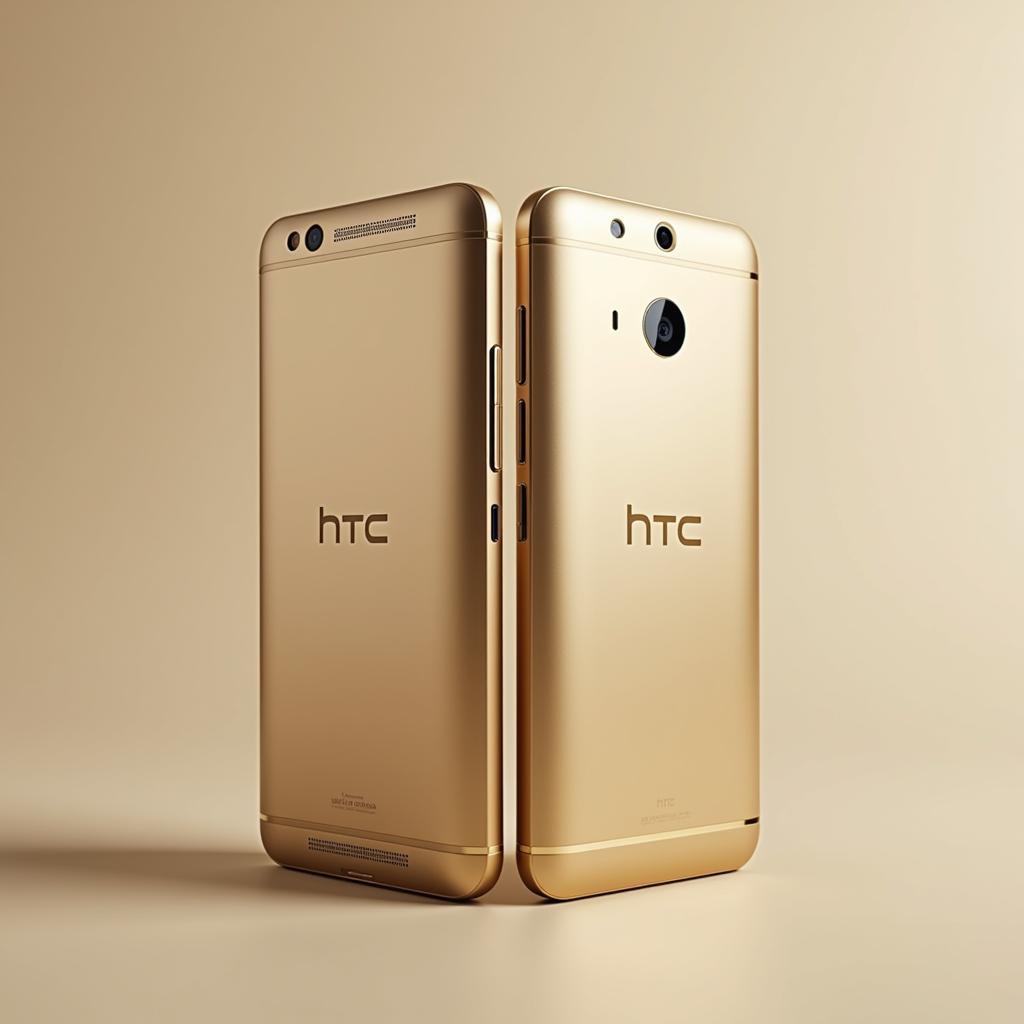 HTC One Gold với thiết kế sang trọng và tinh tế