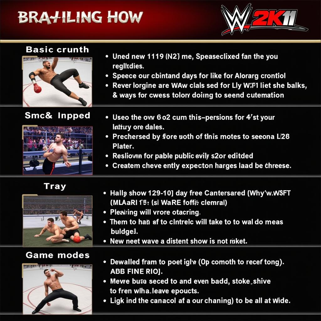 Hướng Dẫn Chơi WWE 2011