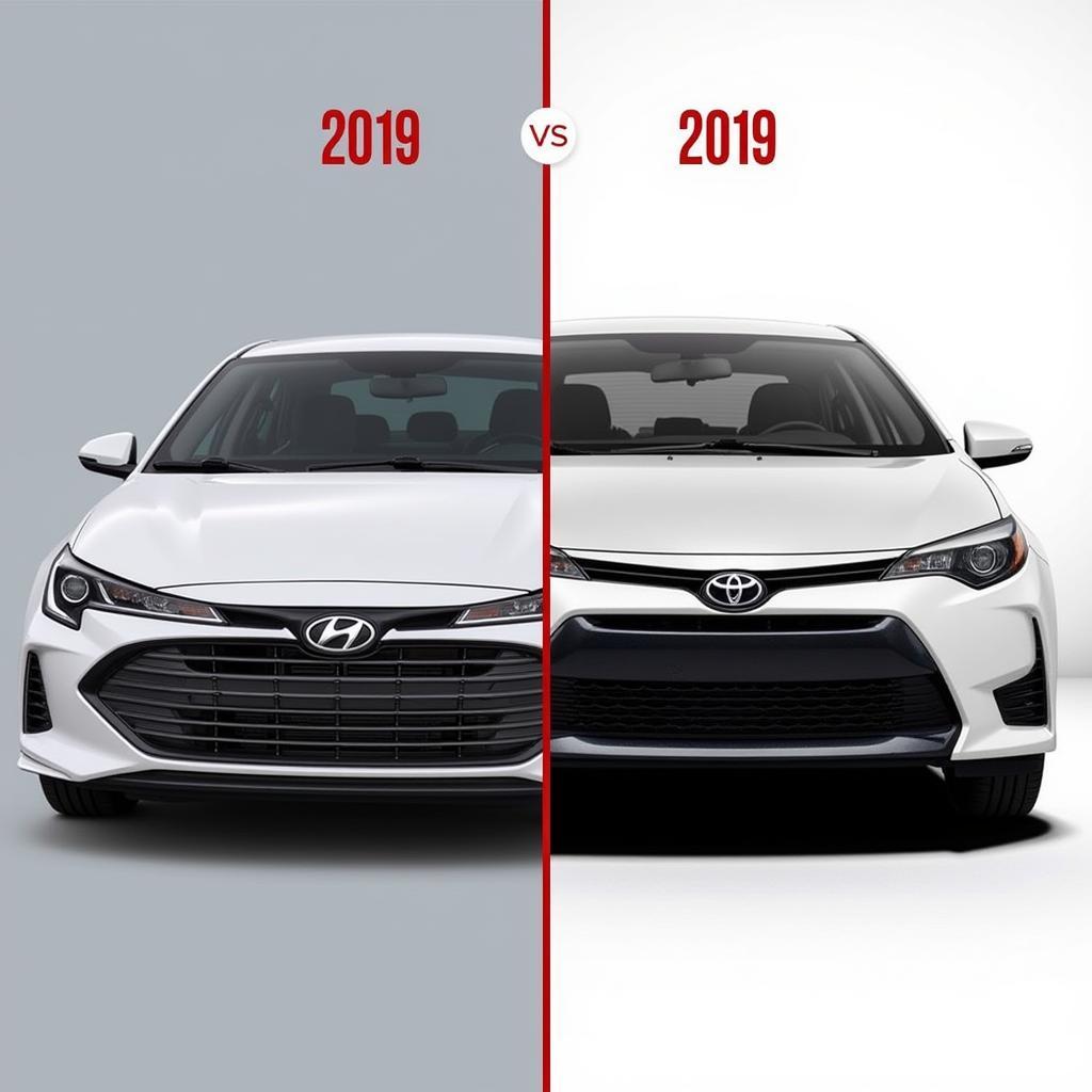 Hyundai Elantra 2019 so sánh Toyota Corolla 2019