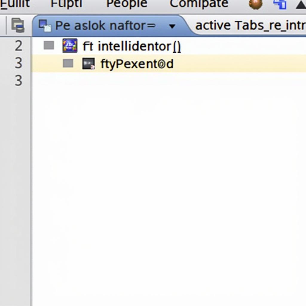 IntelliJ Active Tab Highlighting