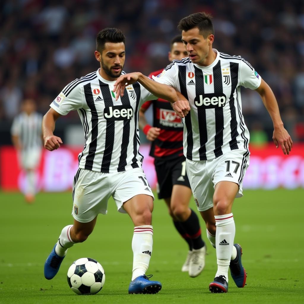 Juventus tổ chức phản công