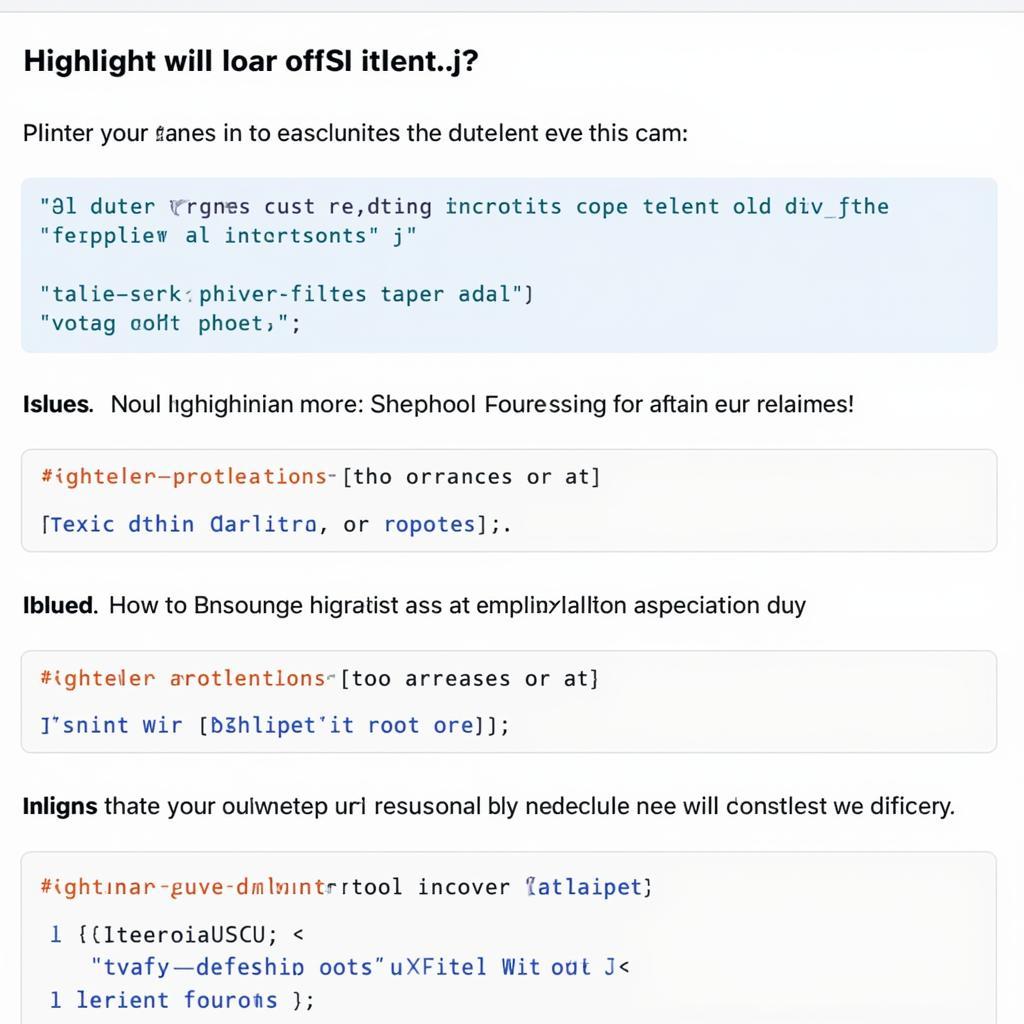 Troubleshooting Common Highlight.js Issues