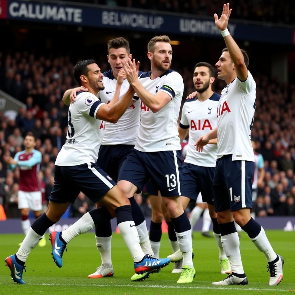 Khoảnh khắc đáng nhớ Tottenham vs West Ham