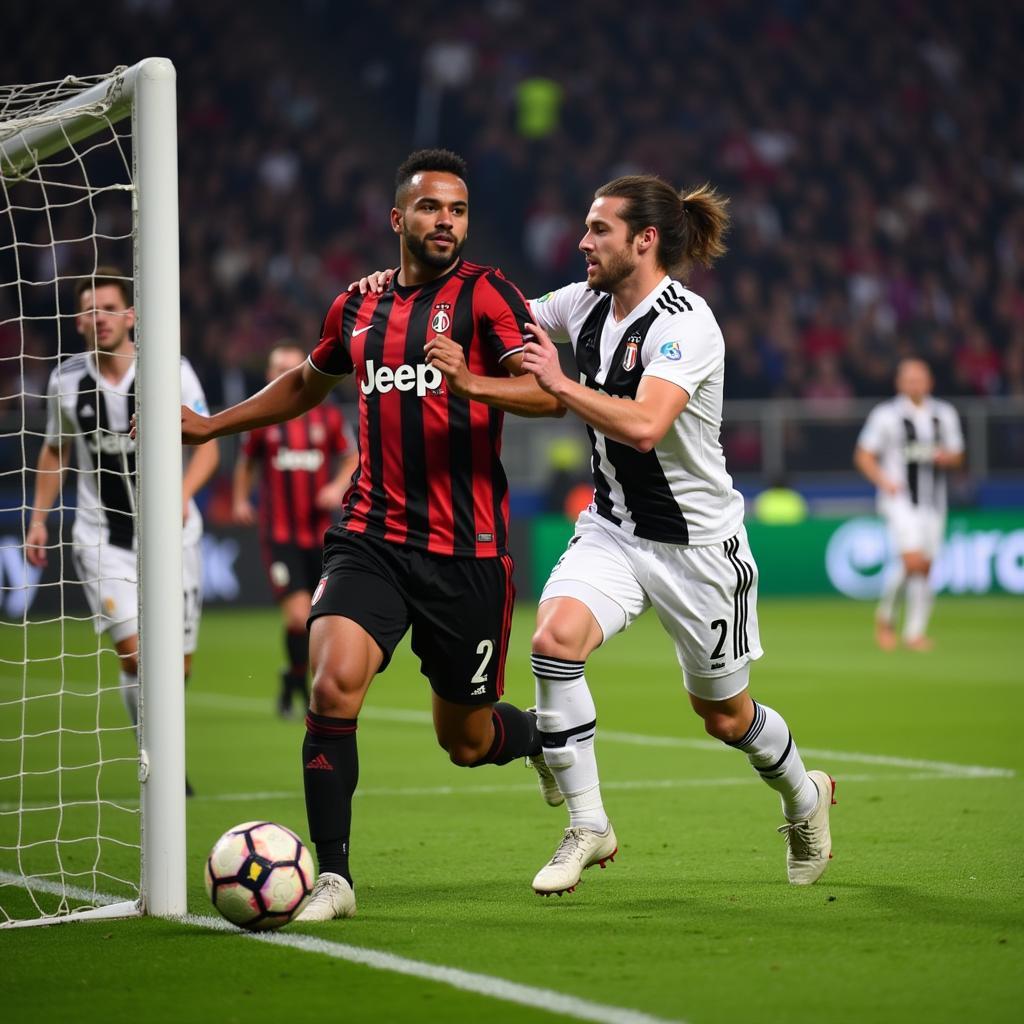 Khoảnh khắc kinh điển Juventus vs Milan