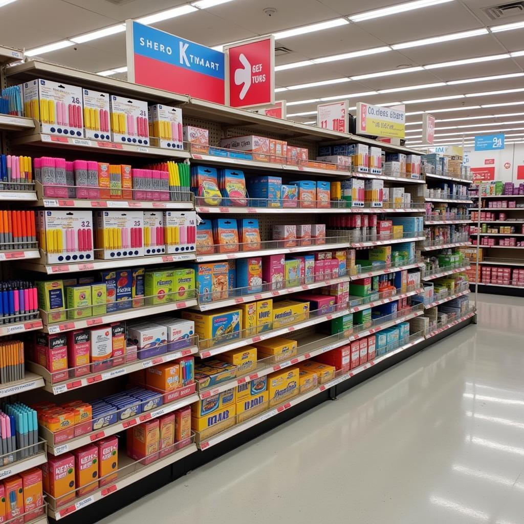 Kmart Pastel Highlighters Display