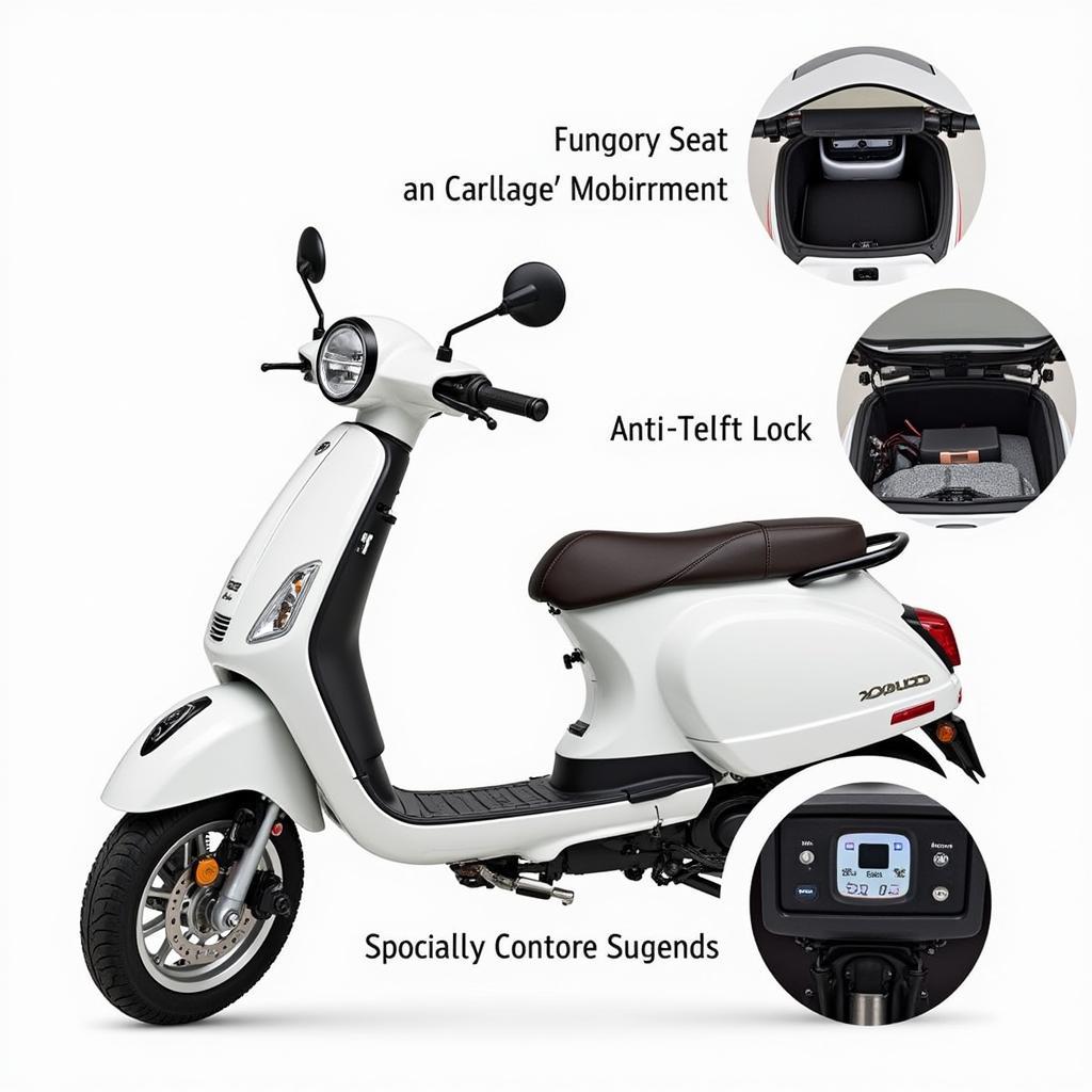 Kymco Candy Hermosa Tiện Ích Hiện Đại