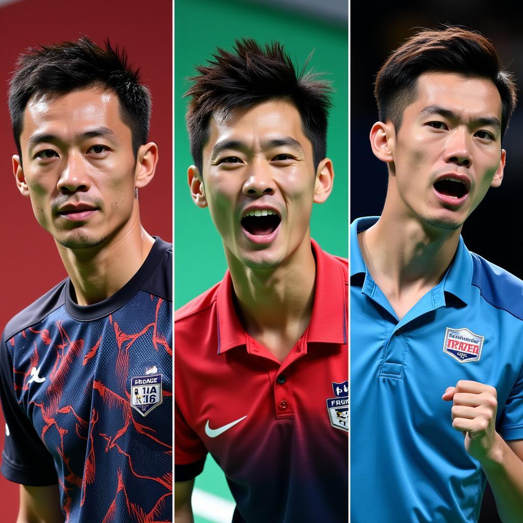 Lin Dan, Lee Chong Wei và Viktor Axelsen - Những Huyền Thoại Cầu Lông