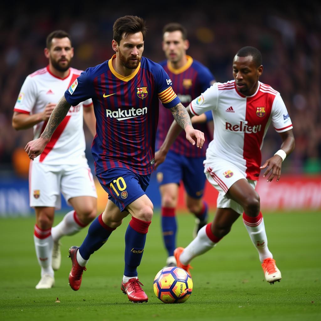 Lionel Messi kỹ thuật siêu hạng