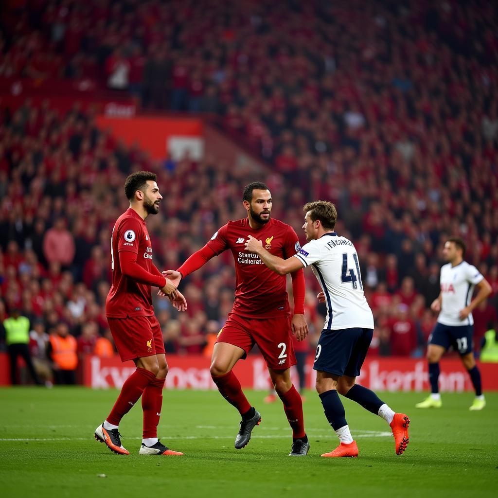 Liverpool vs Tottenham tại Anfield 2018